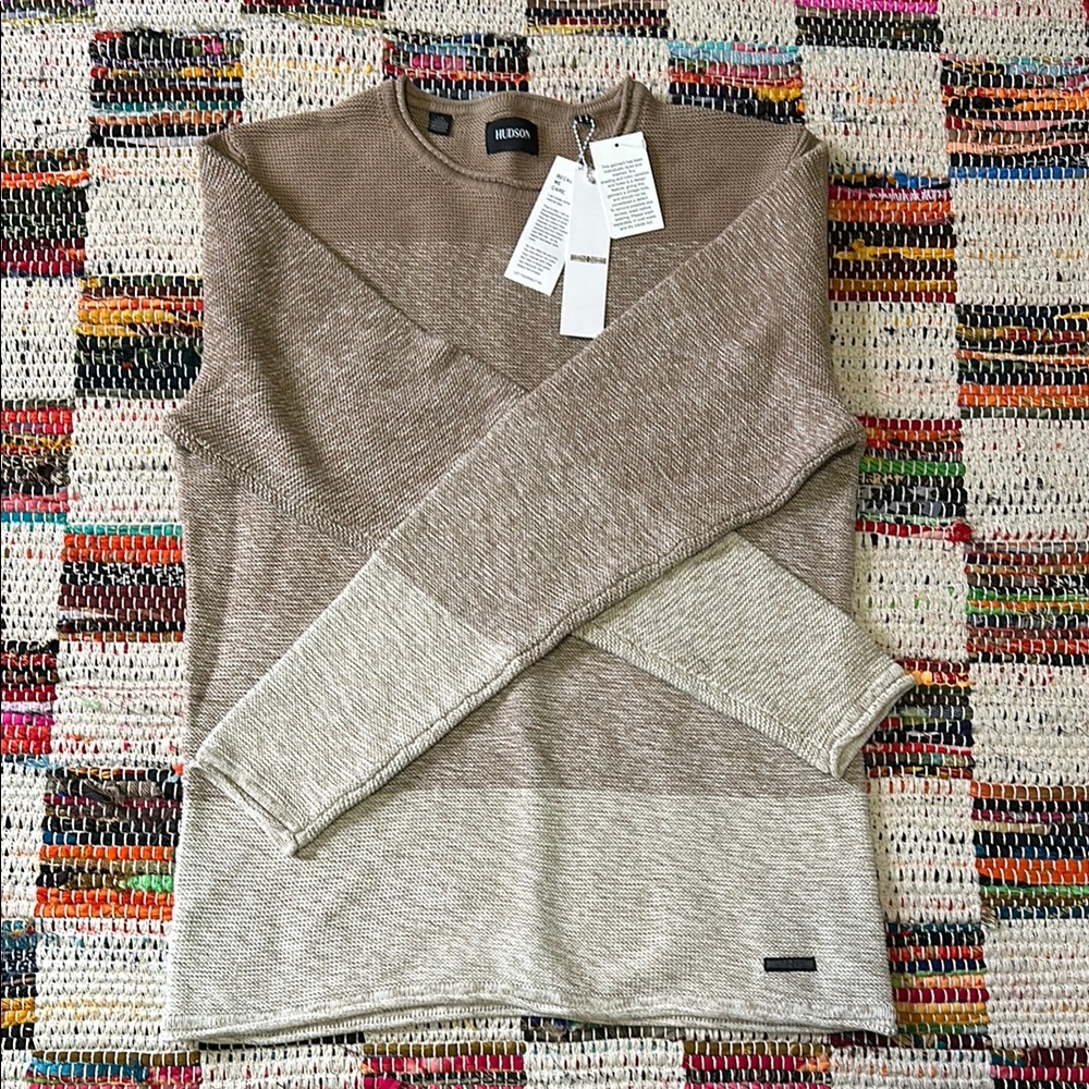 Hudson new with tags striped sweater